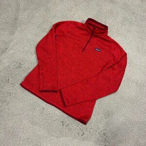 Cherry Red Patagonia Fleece